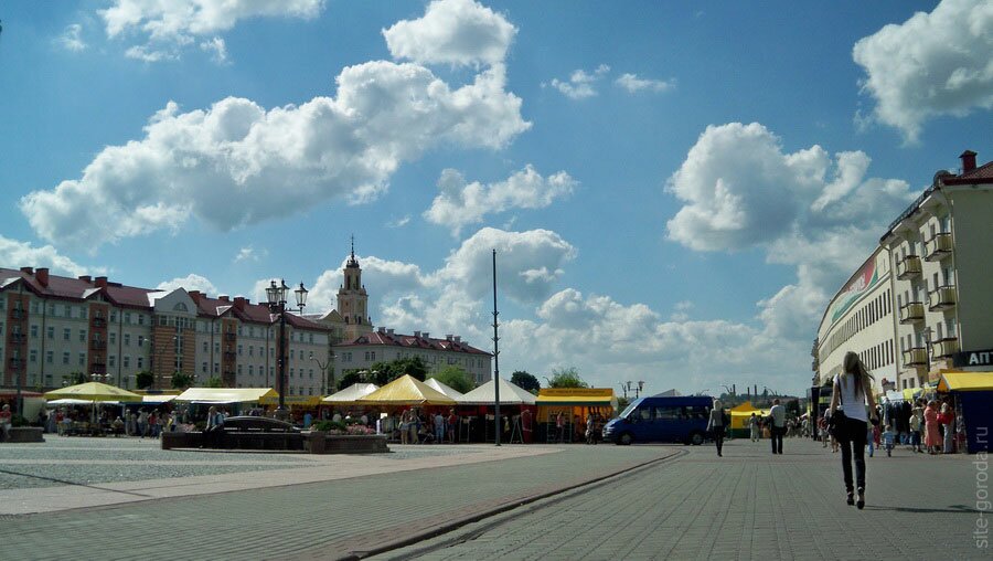 Советская площадь в Гродно