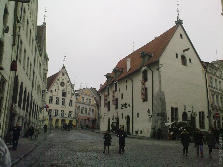 средневековый ресторан Olde Hansa